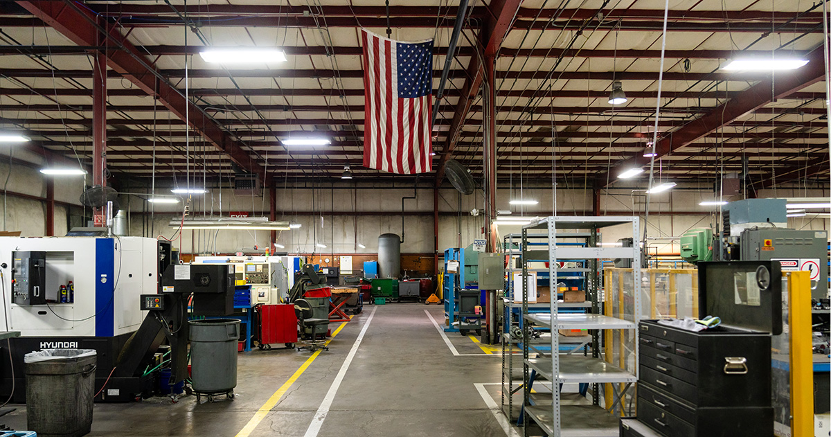 View of the inside of one of the CIC buildings
