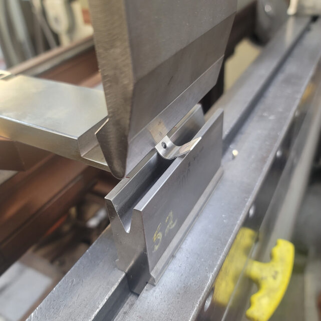 Metal forming capabilities in Center's Sheet Metal Fabrication department